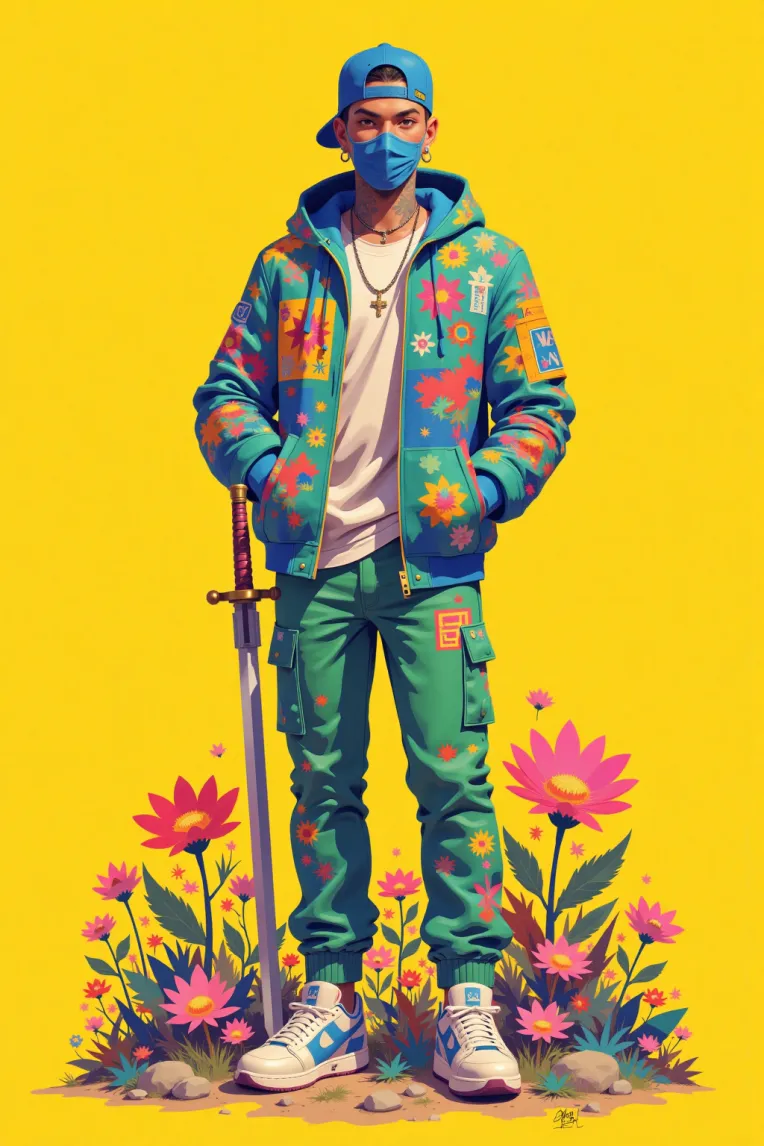 Traditional Painting Media,Boy,Style Boost,LoRA,FLUX.1