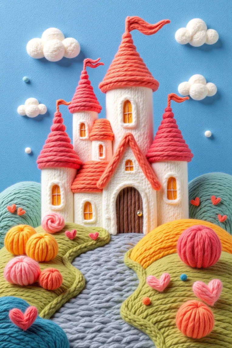 Flat Illustration,Building,Style Boost,LoRA,FLUX.1