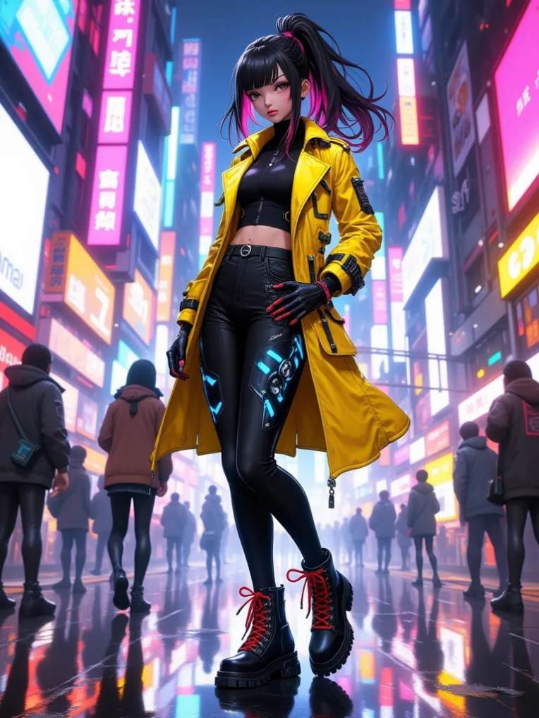 Anime Style,Girl,Object Enhance,LoRA,FLUX.1