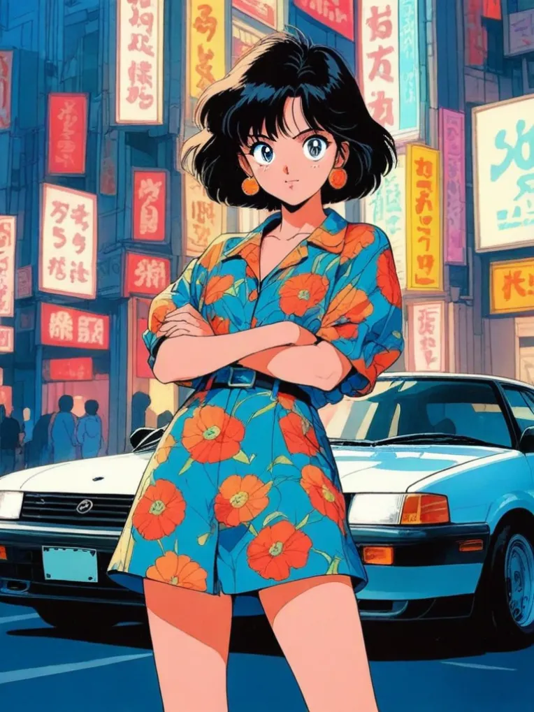 Anime Style,Girl,Character,LoRA,Illustrious