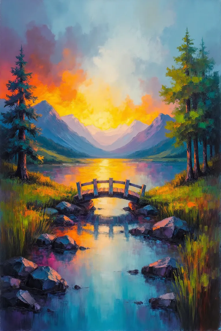 Illustration,Style Boost,Landscape,LoRA,FLUX.1