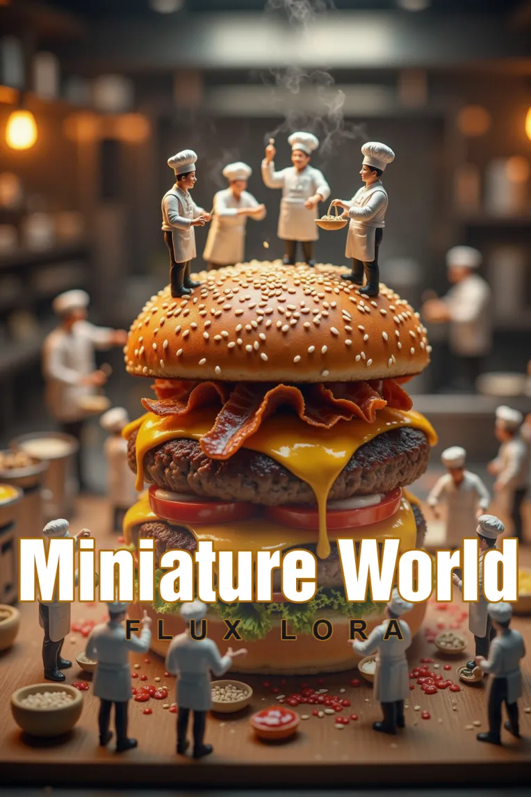 CGI style,Style Boost,Food,LoRA,FLUX.1