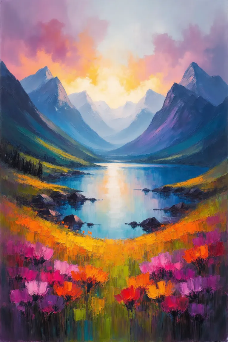 Illustration,Style Boost,Landscape,LoRA,FLUX.1