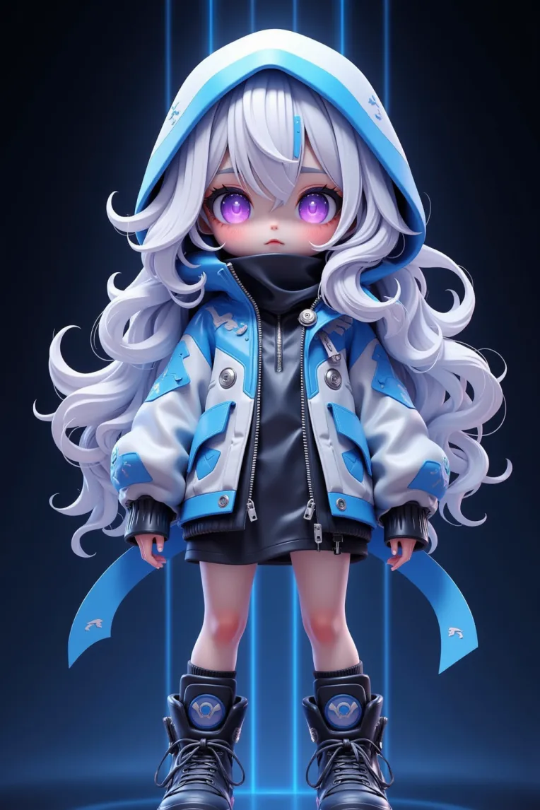 Cartoon style,Girl,Style Boost,LoRA,FLUX.1