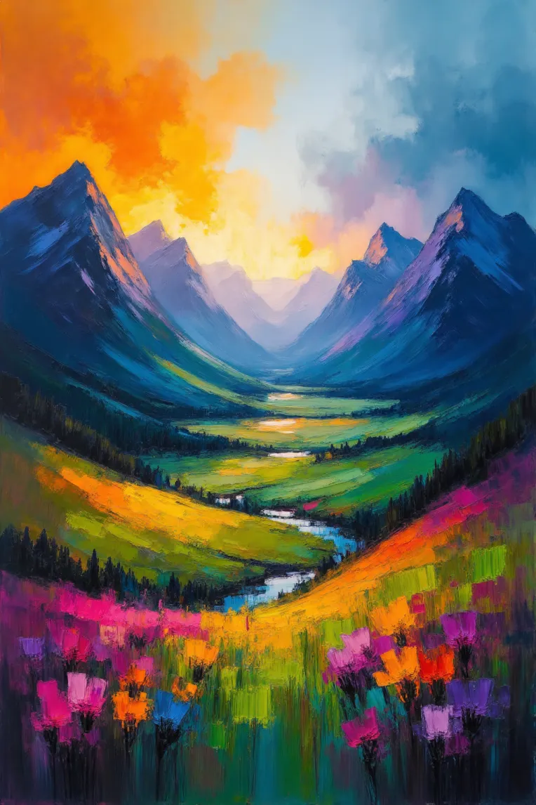 Illustration,Style Boost,Landscape,LoRA,FLUX.1