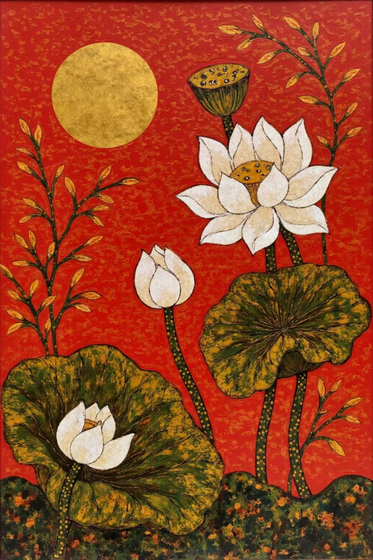 Traditional Painting Media,Style Boost,Plant,LoRA,FLUX.1