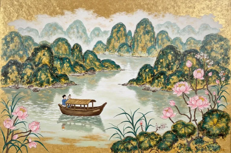 Traditional Painting Media,Style Boost,Plant,LoRA,FLUX.1