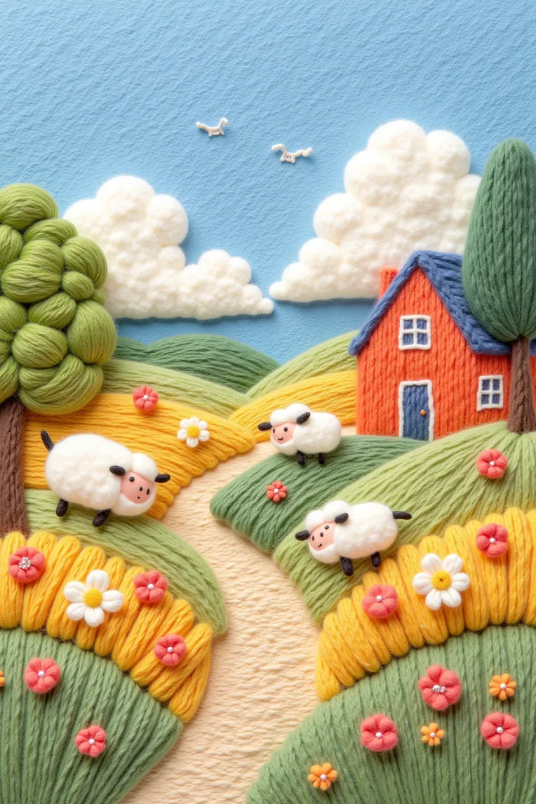 Flat Illustration,Building,Style Boost,LoRA,FLUX.1