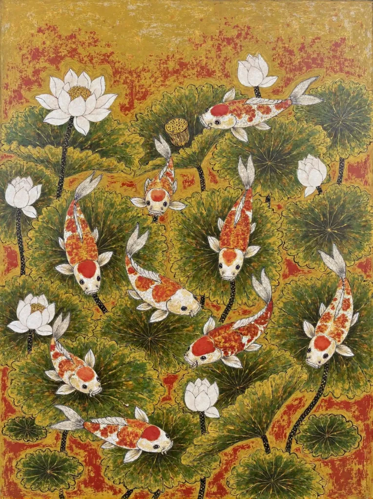 Traditional Painting Media,Style Boost,Plant,LoRA,FLUX.1