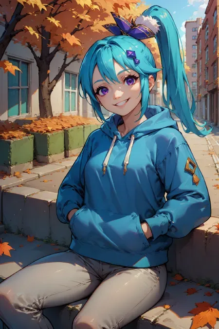 Anime Style,Girl,Physical/Facial feature,LoRA,Pony