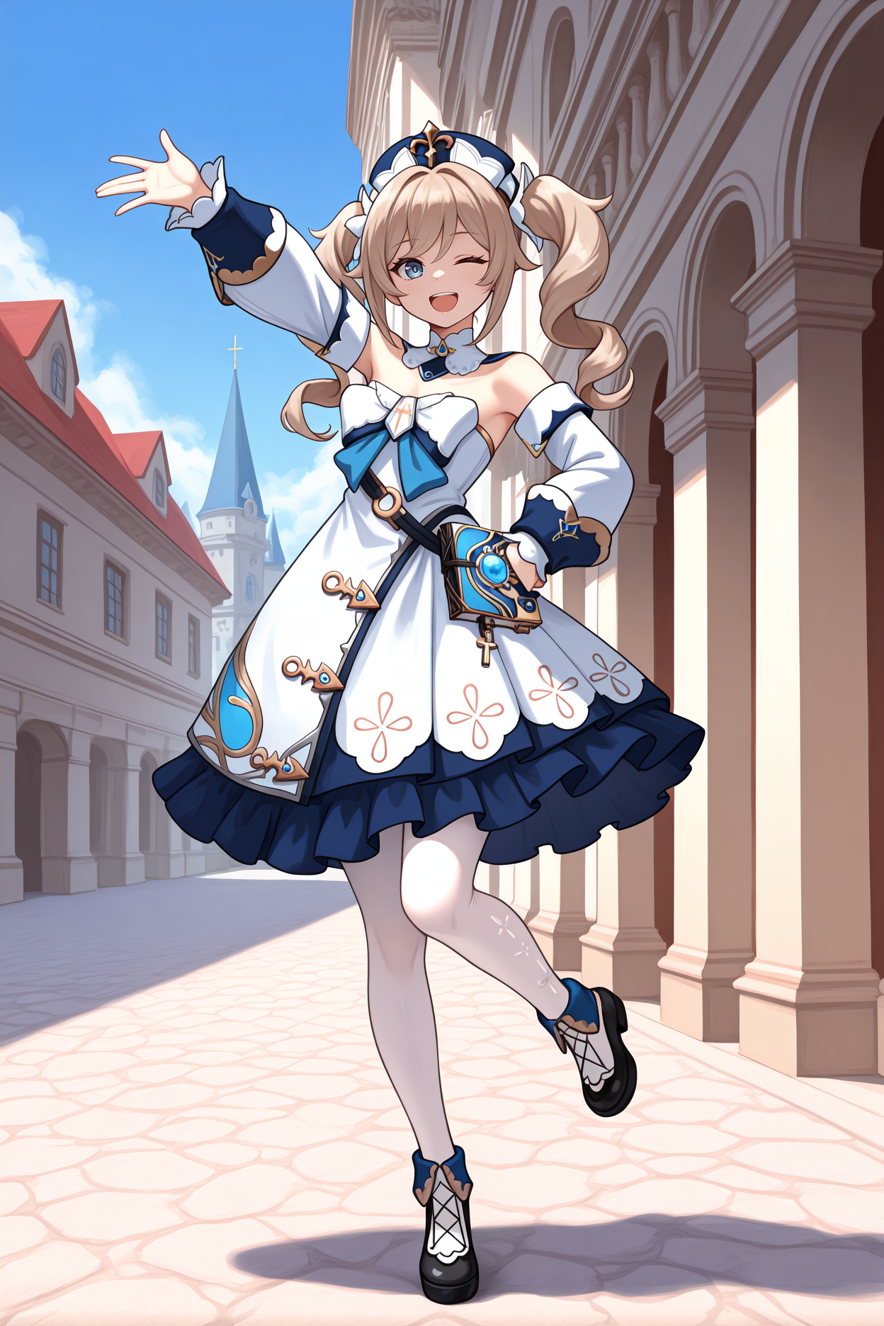 Barbara Pegg - (Genshin Impact) (Illustrious) v1