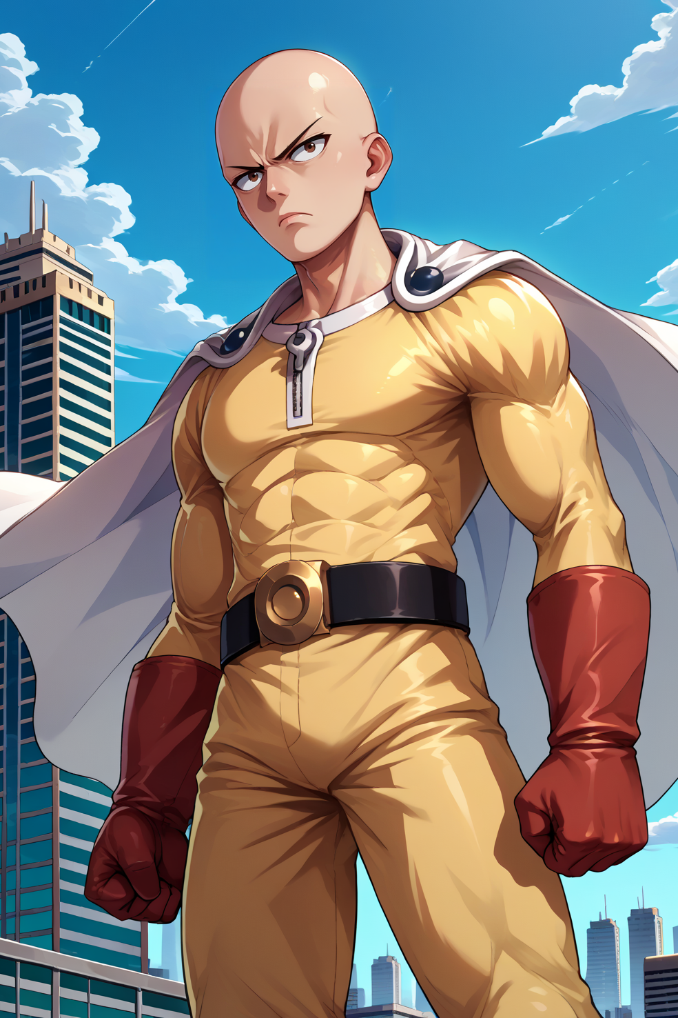 Saitama | One Punch Man | 2 Outfits [Pony XL] v1.0