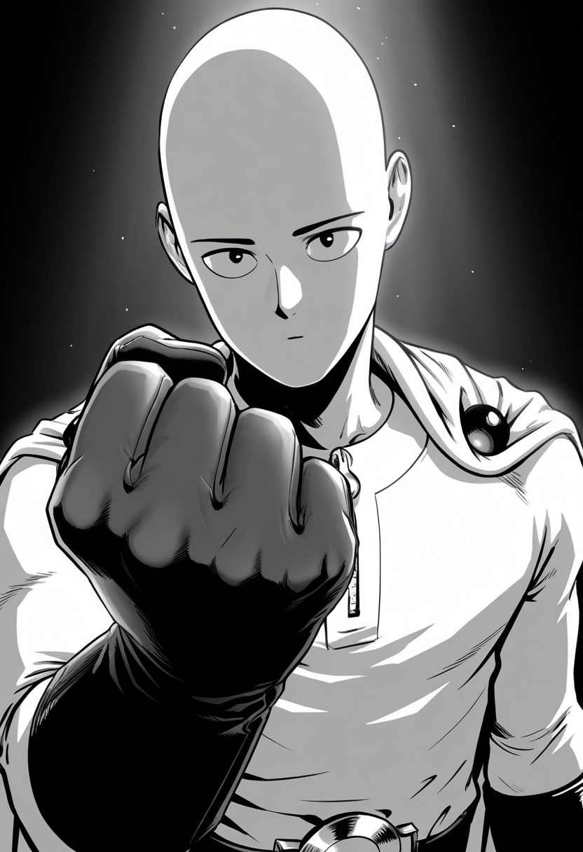 Saitama (One Punch Man) | Manga Style V1