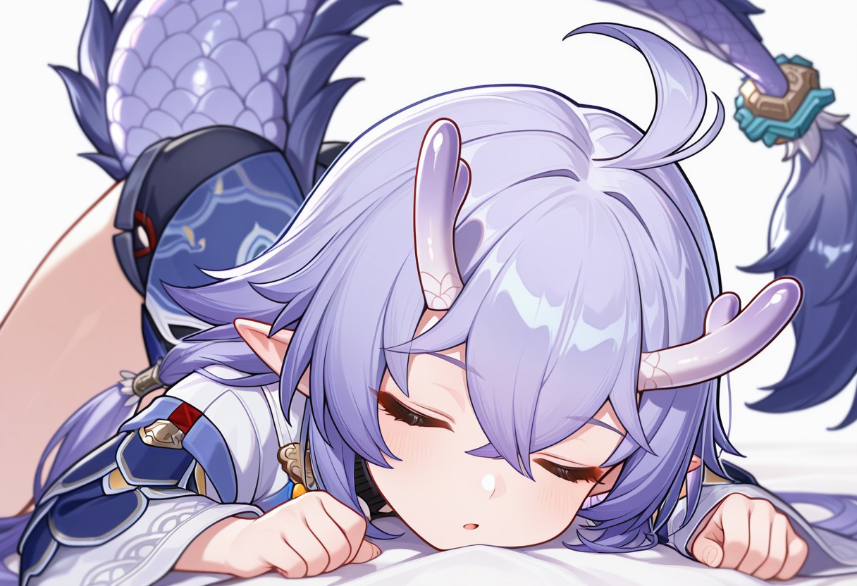 Adult Bailu (from Honkai: Star Rail)