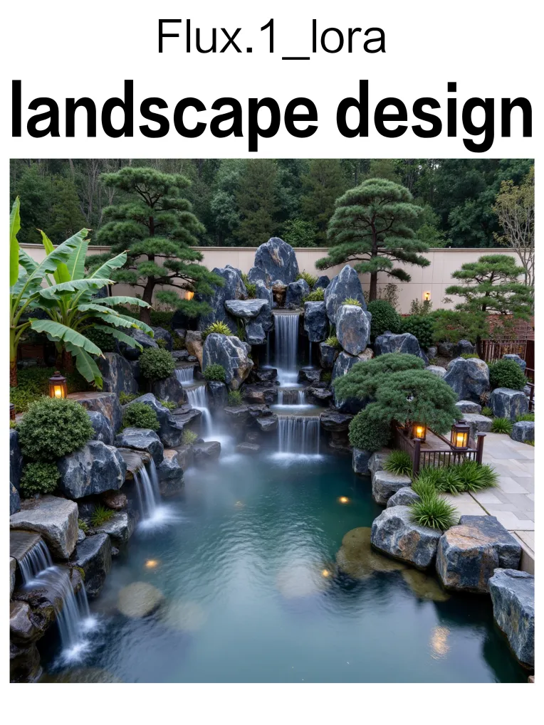 Landscape Design,Space & Scene,LoRA,FLUX.1