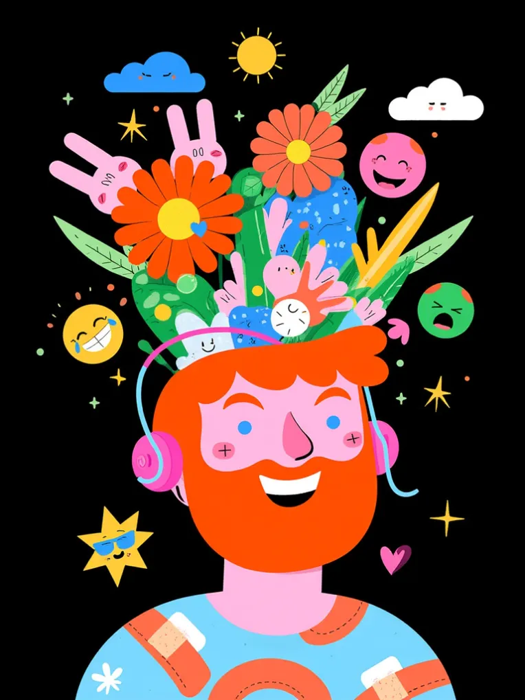 Flat Illustration,Girl,Style Boost,LoRA,FLUX.1