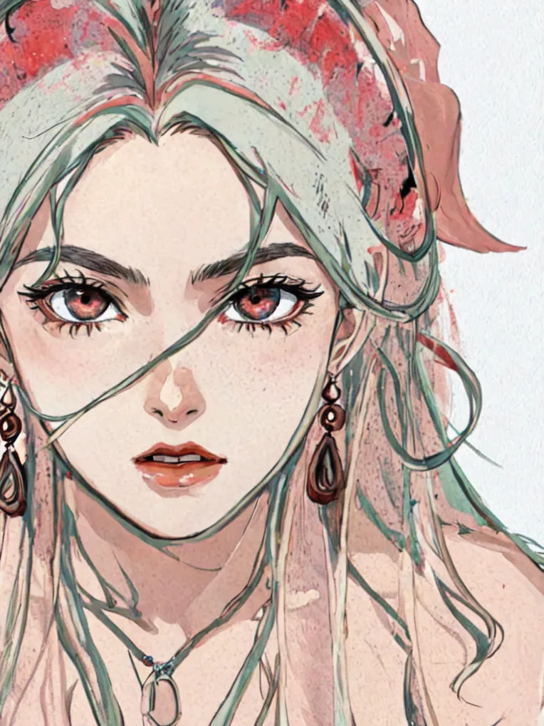 Hand-Drawn,Flat Illustration,Girl,Workflow,