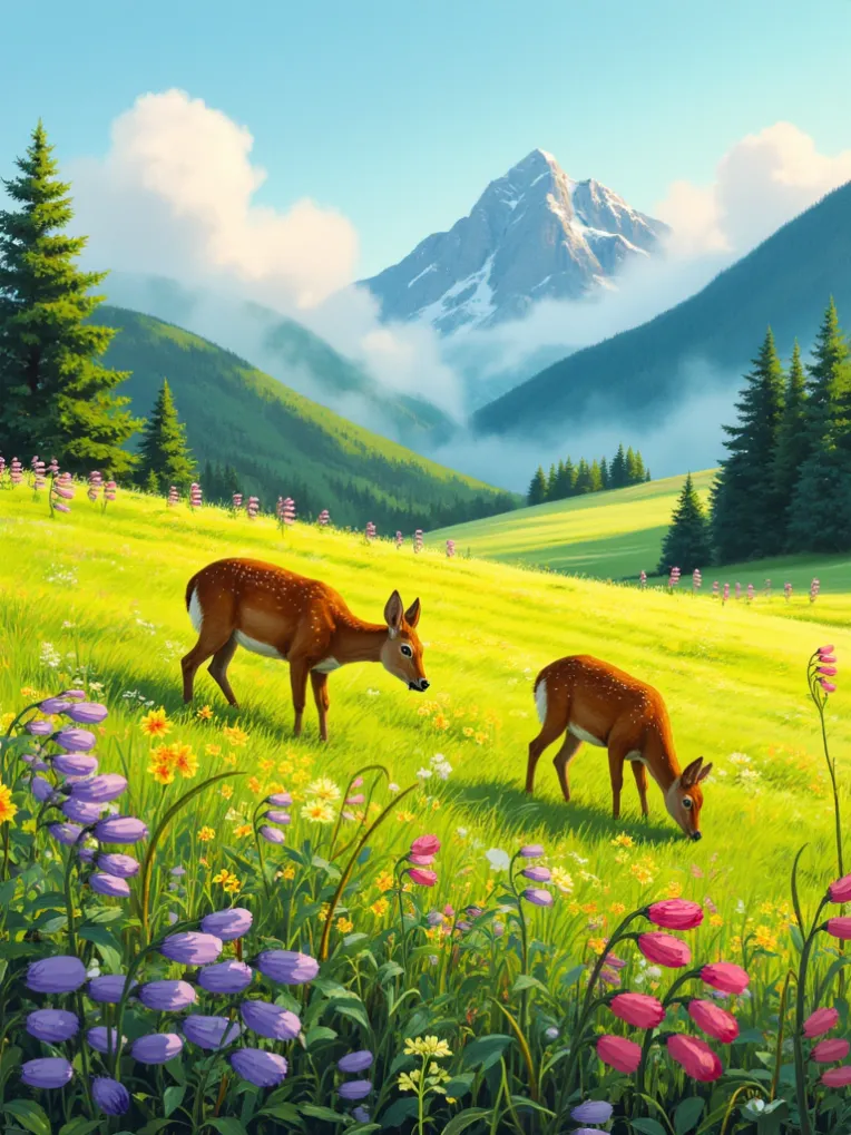 Digital Painting Media,Style Boost,Landscape,LoRA,FLUX.1