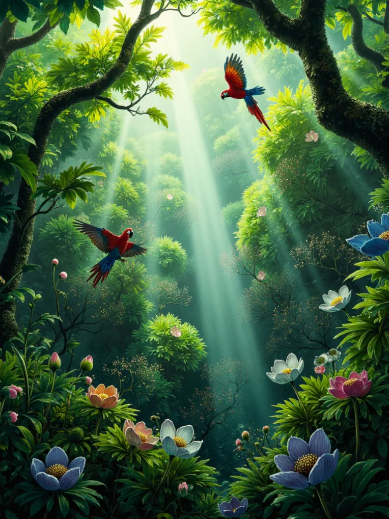 Digital Painting Media,Style Boost,Landscape,LoRA,FLUX.1