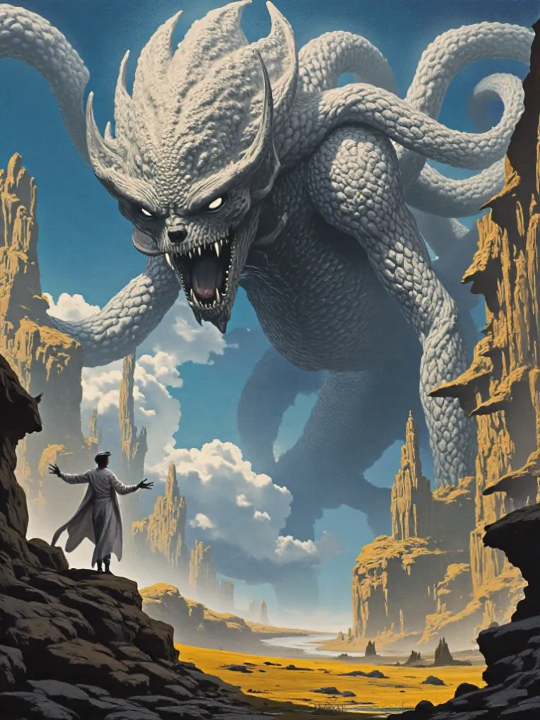 ☾DarkMoon★ページ Dark Fantasy x Giant Monster | Lâm Panda-LoRA-maitruclam-Shakker