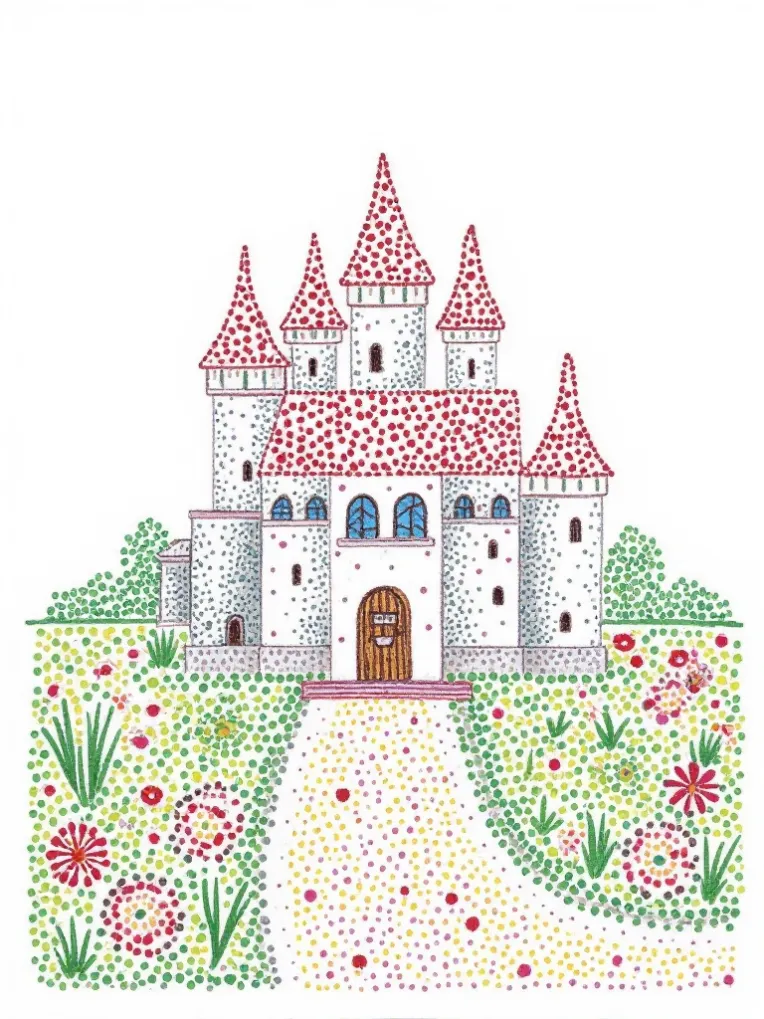 Traditional Painting Media,Building,Style Boost,LoRA,FLUX.1