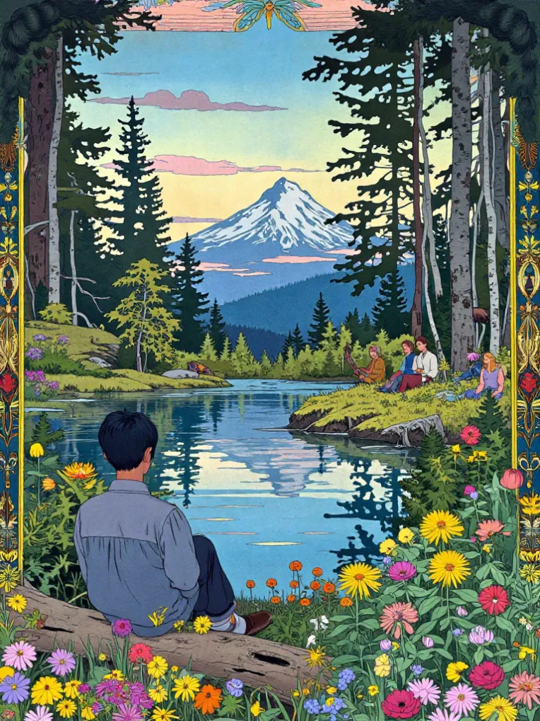 Traditional Painting Media,Style Boost,Landscape,LoRA,FLUX.1