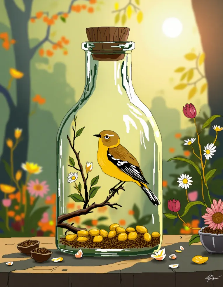 Flat Illustration,Girl,Character,LoRA,FLUX.1