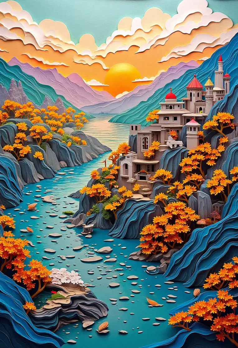 Traditional Painting Media,Girl,Object Enhance,LoRA,FLUX.1