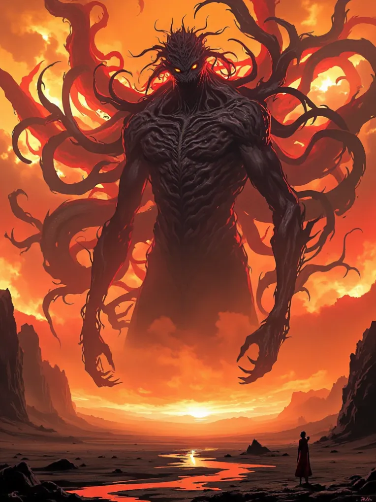 ☾DarkMoon★ページ Dark Fantasy x Giant Monster | Lâm Panda-LoRA-maitruclam-Shakker