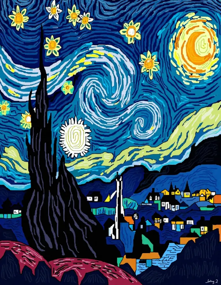 Flat Illustration,Girl,Character,LoRA,FLUX.1