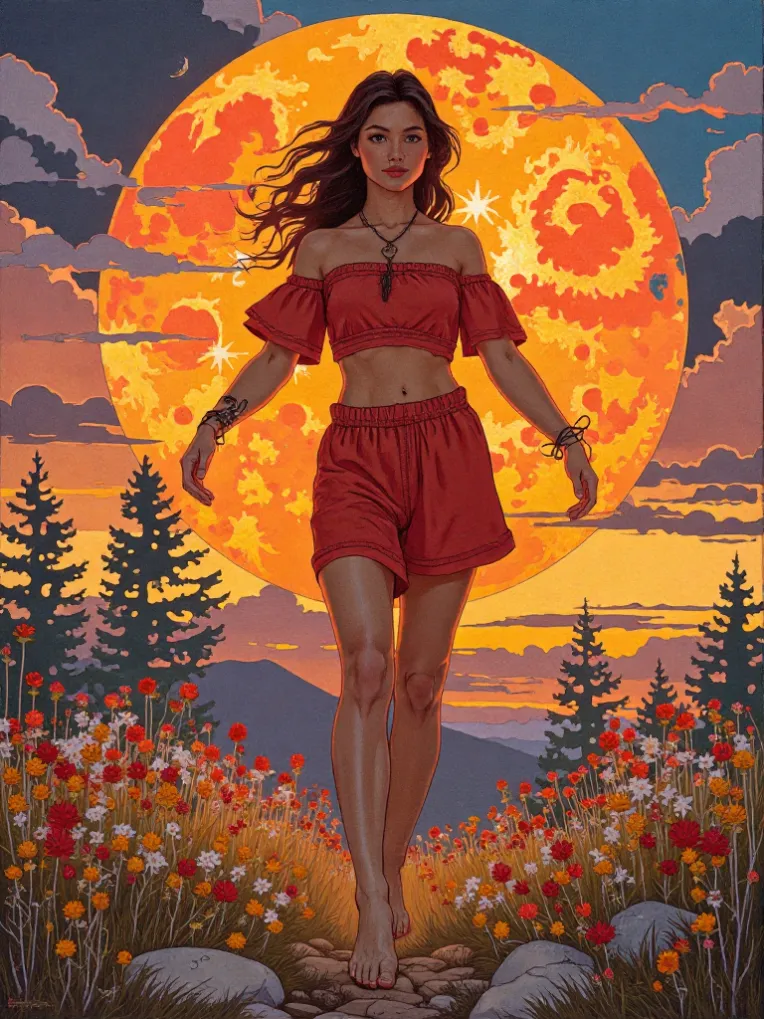 Traditional Painting Media,Style Boost,Landscape,LoRA,FLUX.1