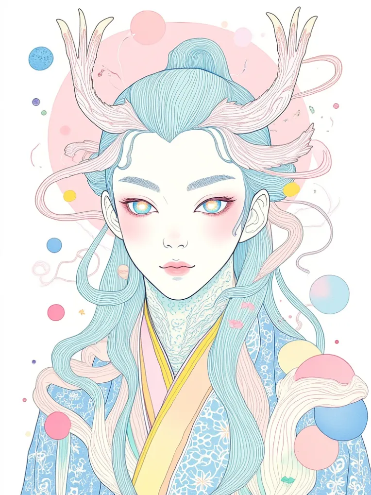 Classic Painting,Traditional Painting Media,Girl,LoRA,FLUX.1