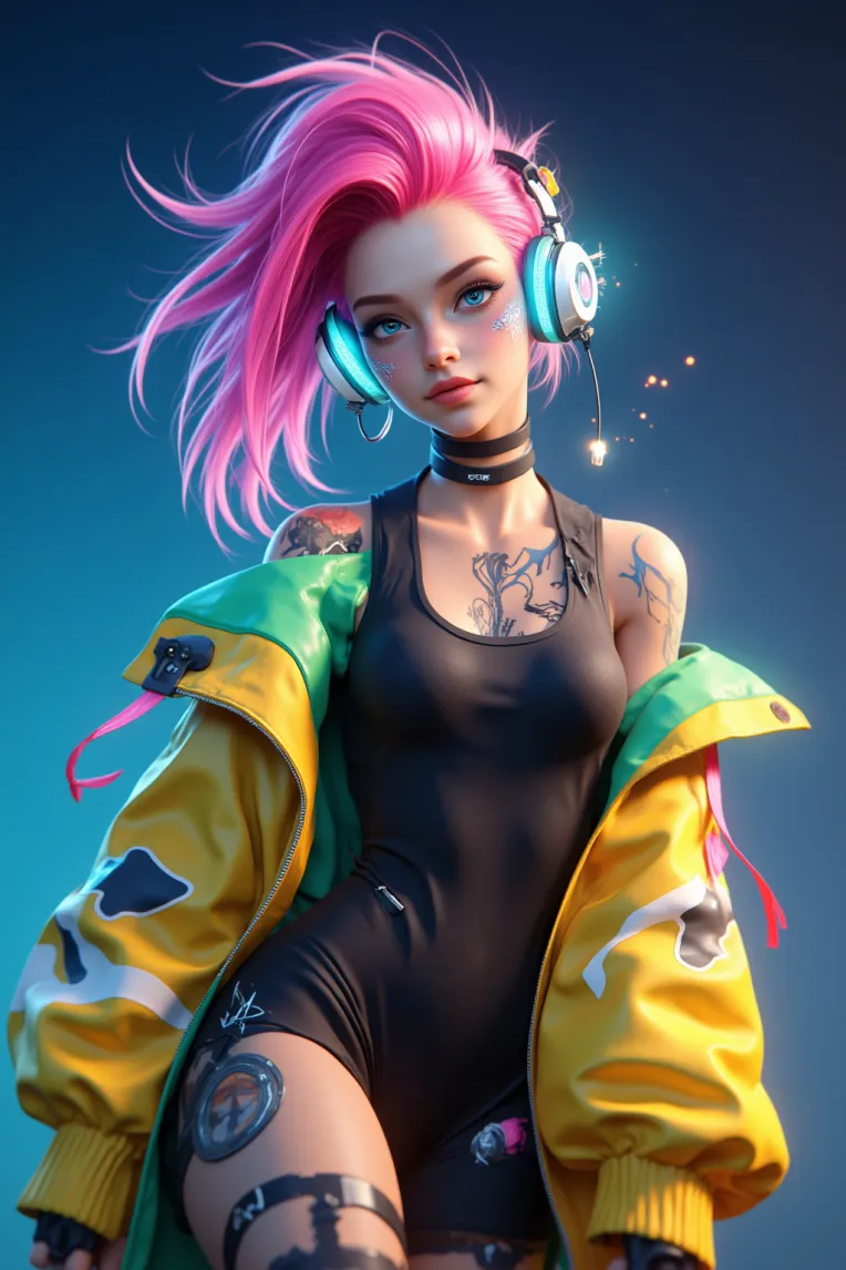 CGI style,Girl,Style Boost,LoRA,FLUX.1