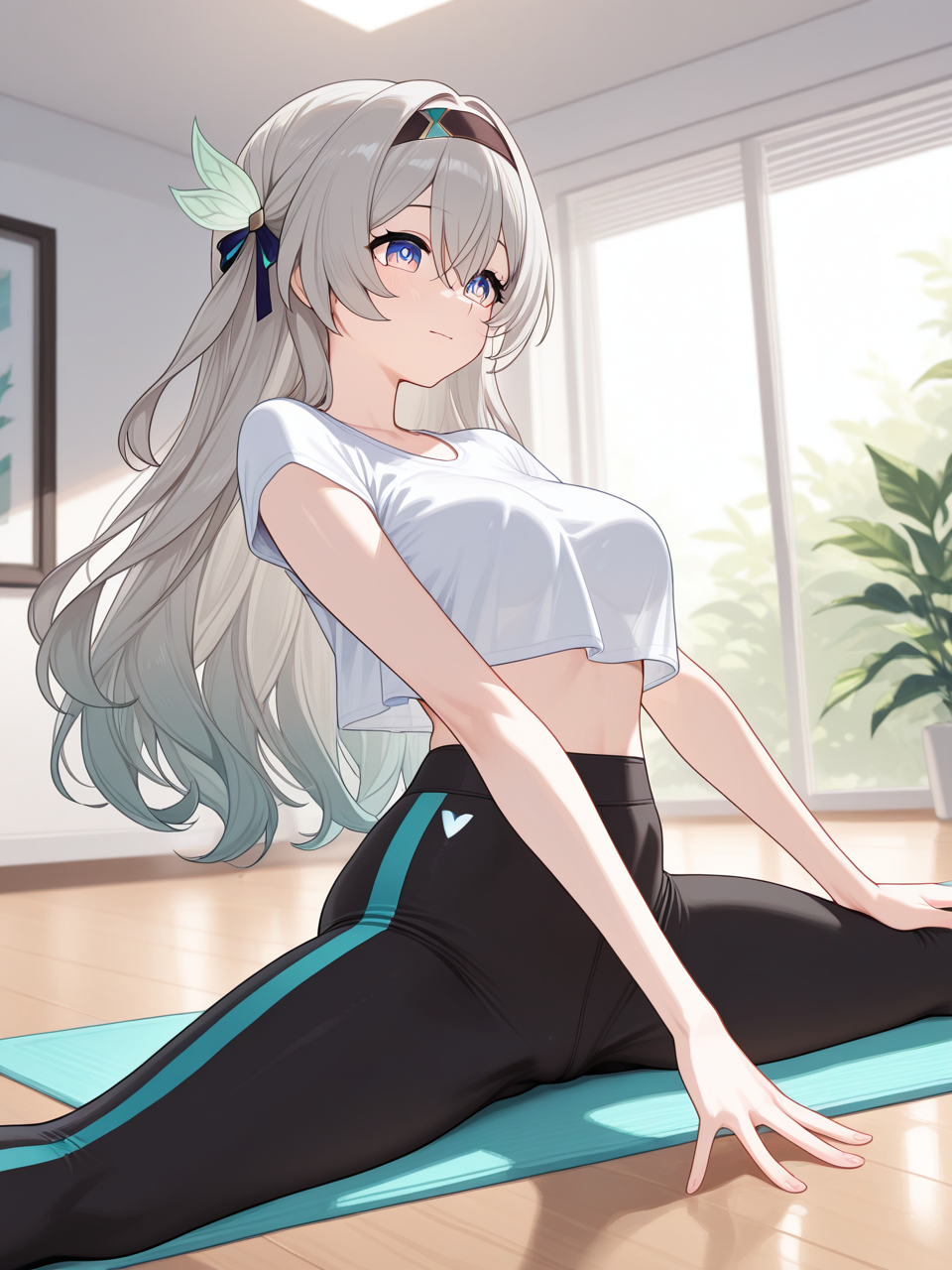 Wide spread leg