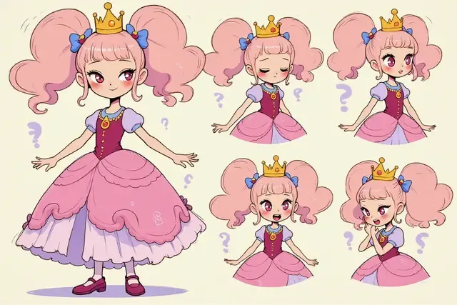 Anime Style,Girl,Workflow,