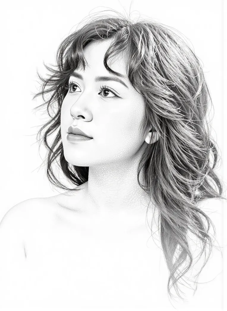 Traditional Painting Media,Girl,Style Boost,LoRA,FLUX.1