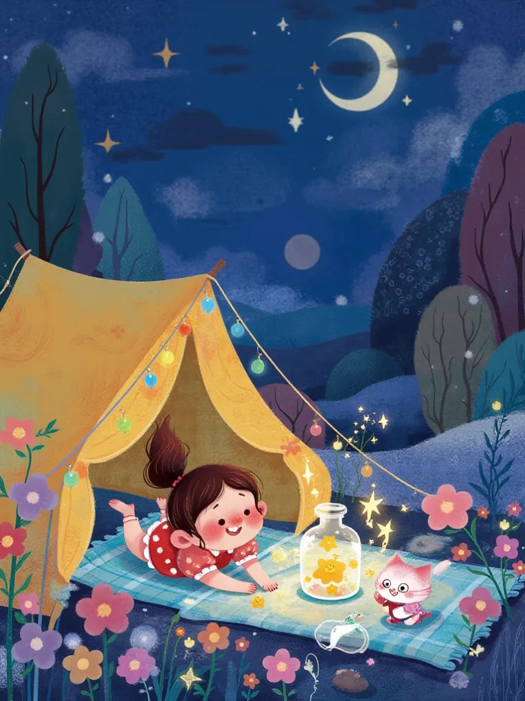 Kids' Illustration,Girl,Style Boost,LoRA,FLUX.1