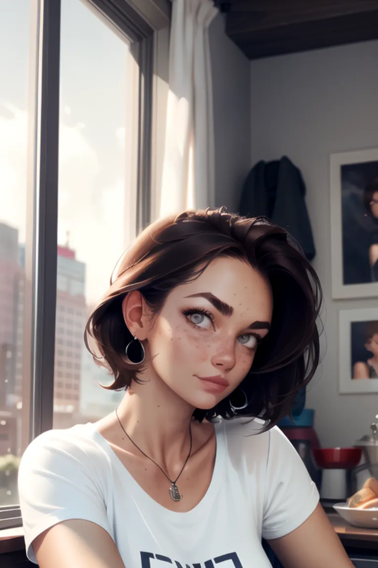 CGI style,Anime Style,Girl,LoRA,SD 1.5