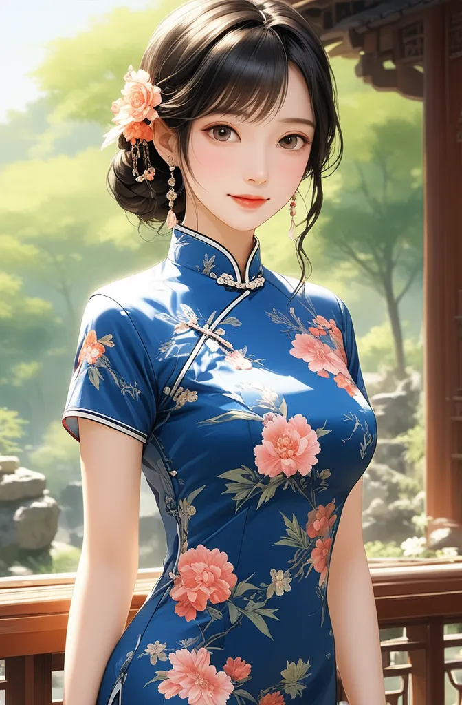 Chinese Style,Anime Style,Girl,LoRA,HunyuanDiT v1.2