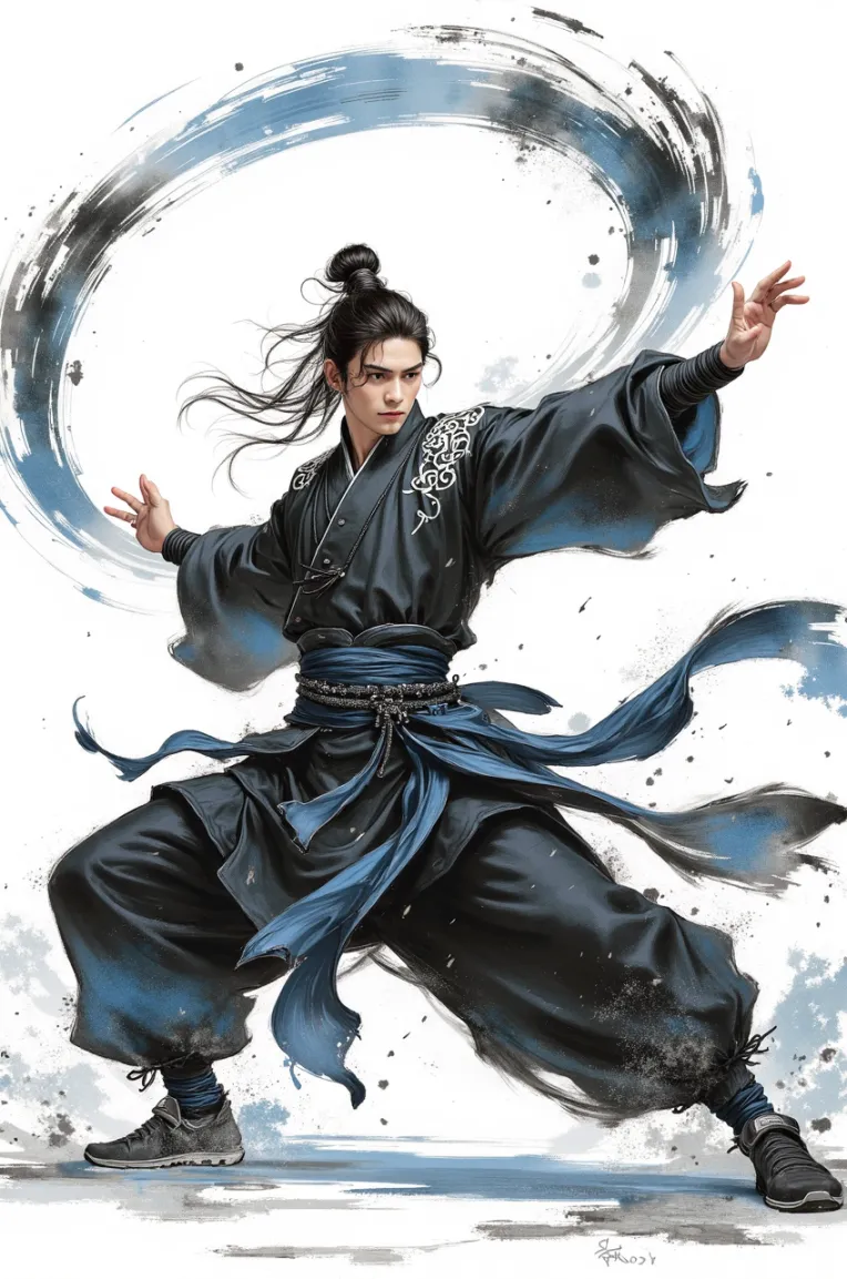 Traditional Painting Media,Girl,Style Boost,LoRA,FLUX.1