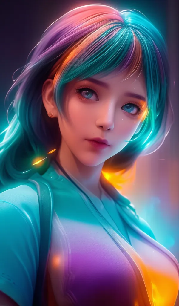 CGI style,Anime Character,Girl,LoRA,SD 1.5