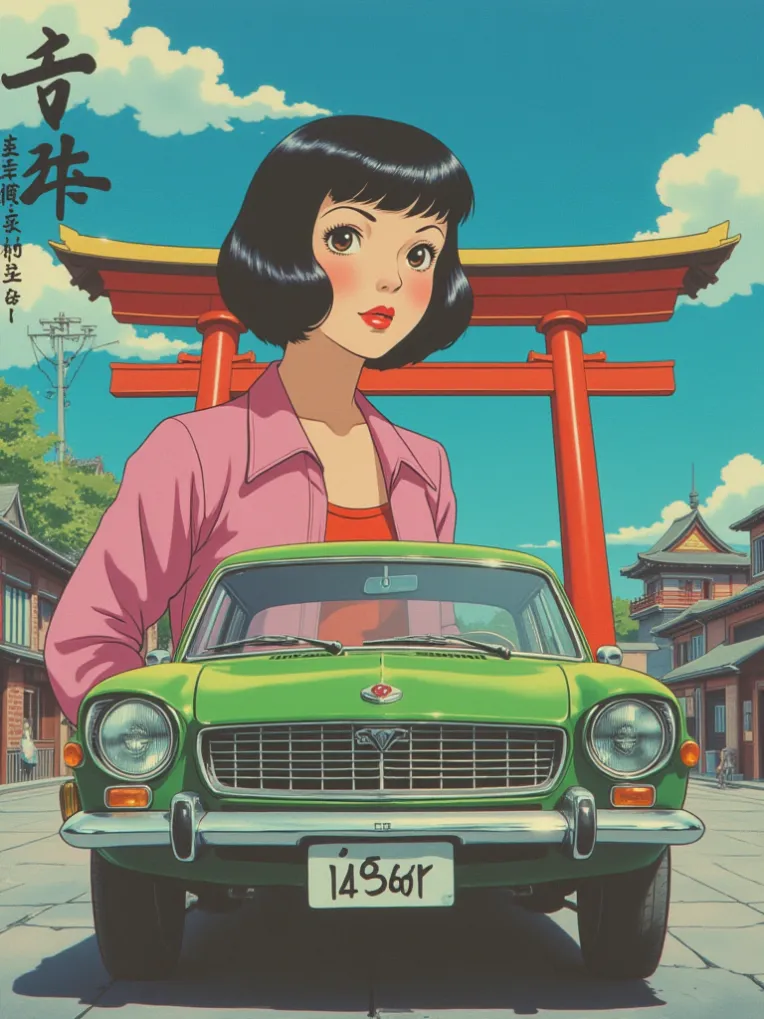 Anime Style,Girl,Style Boost,LoRA,FLUX.1