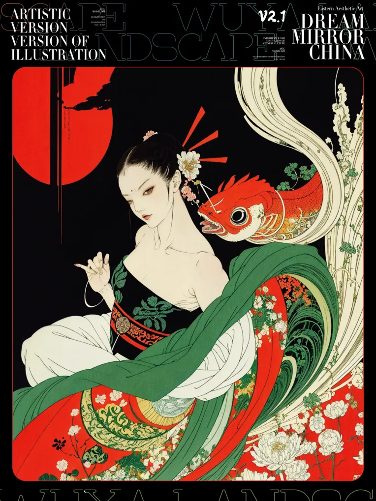 Chinese Style,Traditional Painting Media,Girl,Checkpoint,SD 1.5