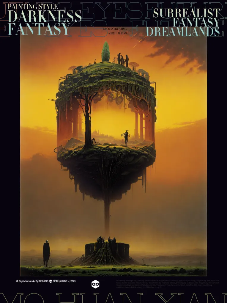 Hand-Drawn,Traditional Painting Media,Space & Scene,LoRA,SD 1.5