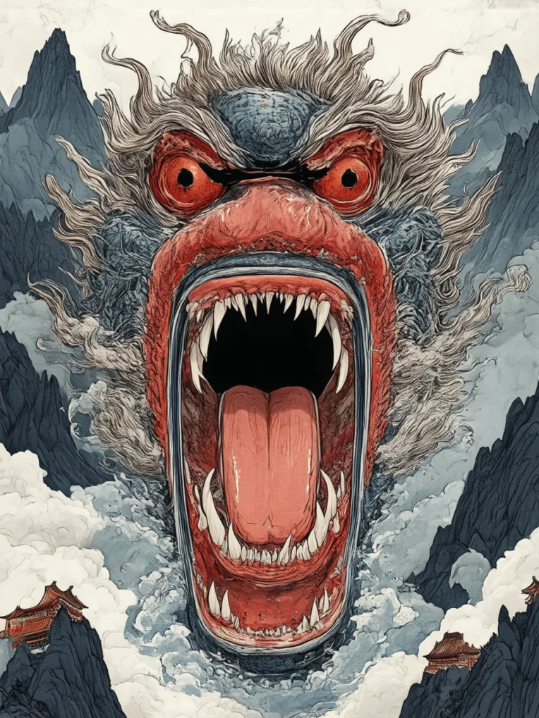 Traditional Painting Media,Building,LoRA,SD 3.5L