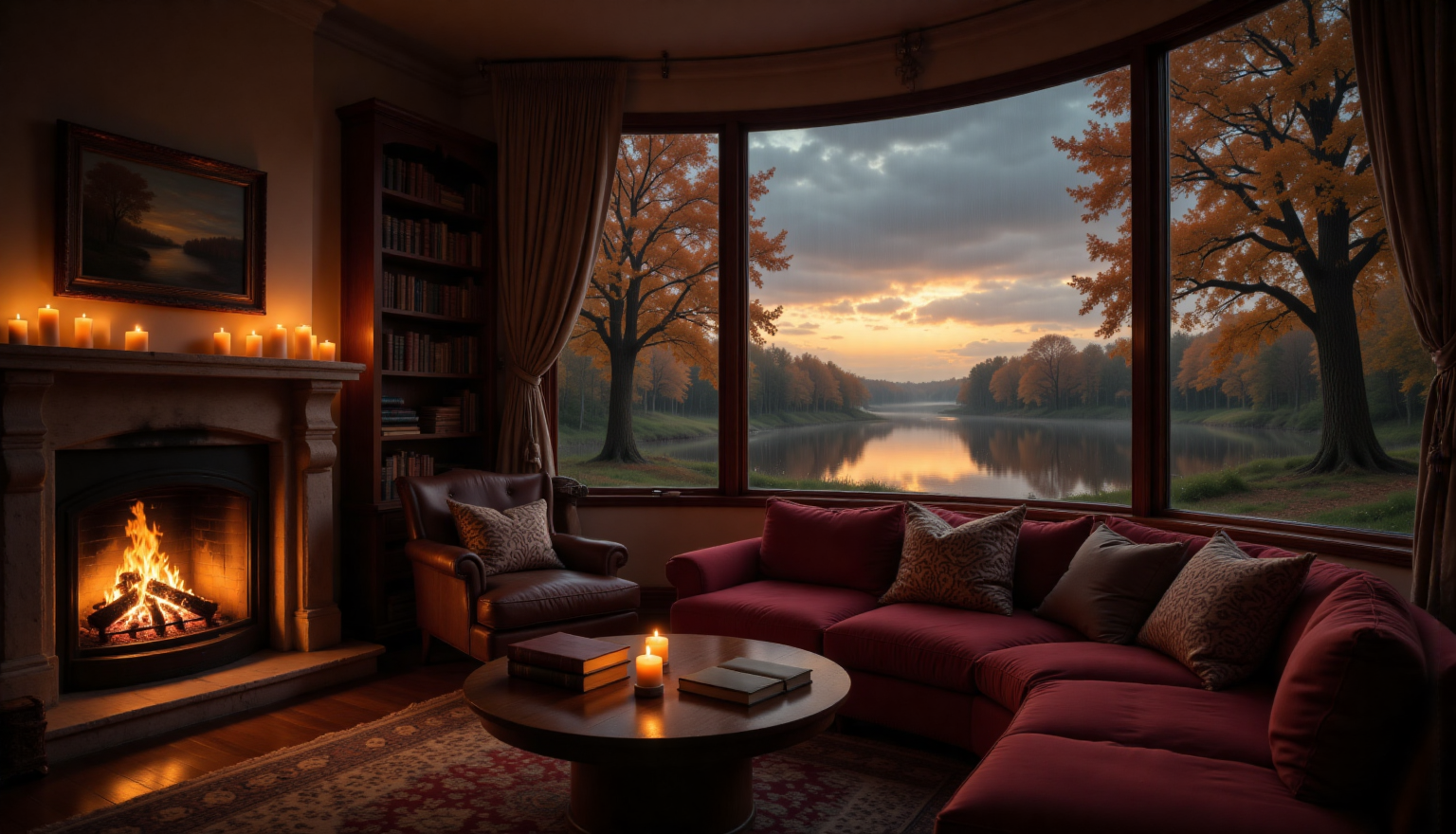 cozy_sunset_window_lora v1.0