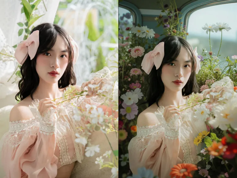 Realistic,Street Photography,Girl,Workflow,