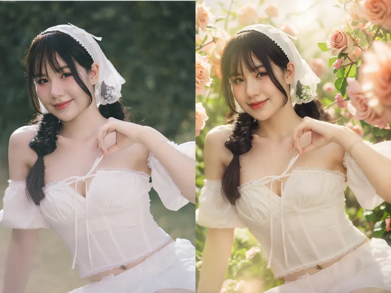 Portrait Photography,Girl,Workflow,