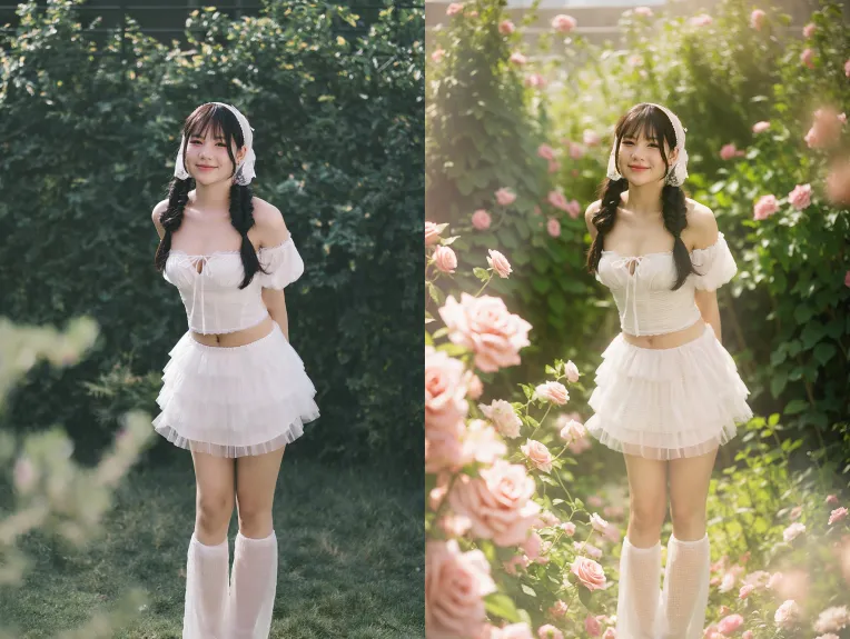 Realistic,Street Photography,Girl,Workflow,