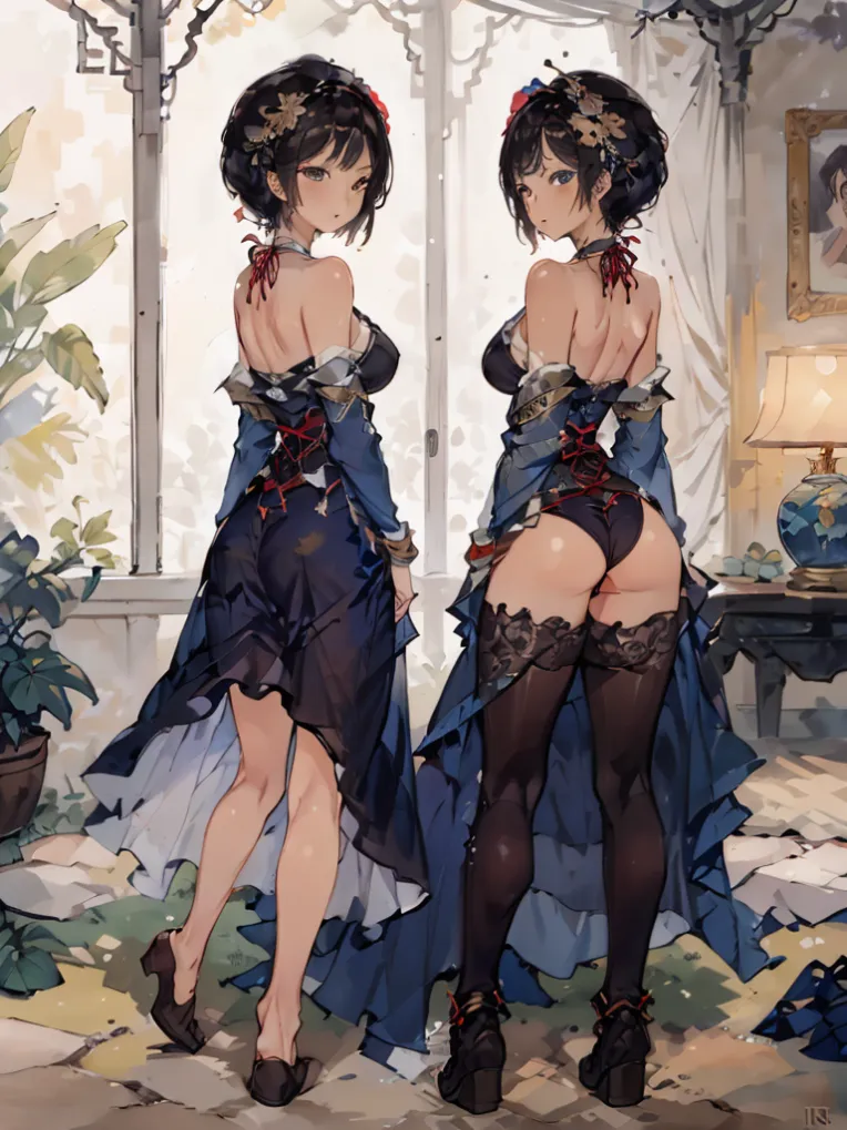 Anime,Anime Style,Girl,Poses,SD 1.5